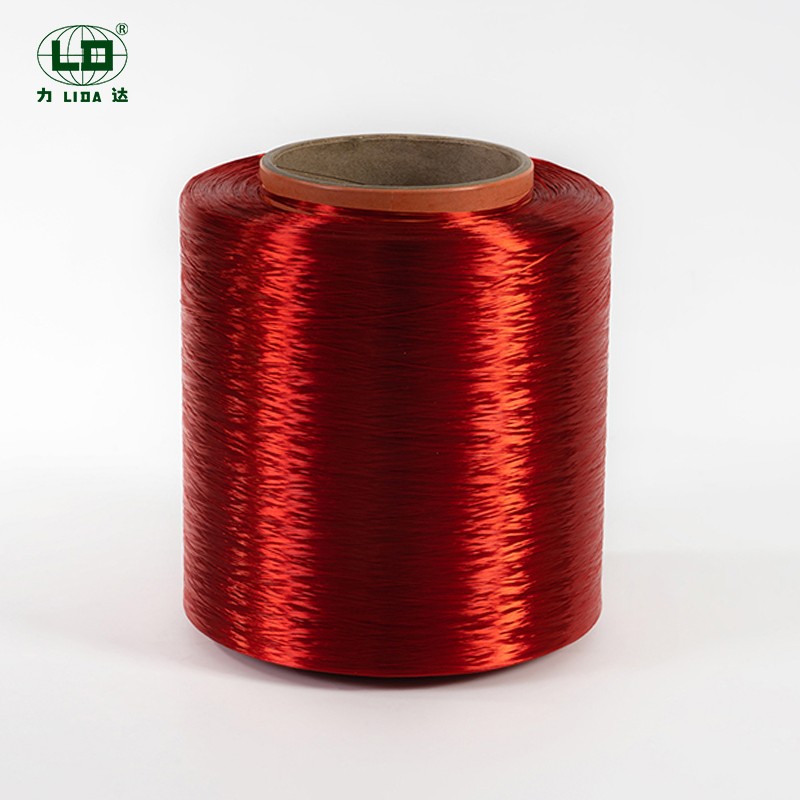 Kiʻekiʻe Paʻa Haʻahaʻa Haʻahaʻa Semi Dull Polyester Filament Yarn